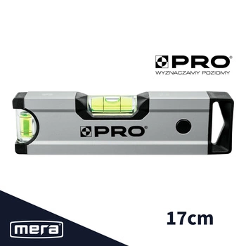 Úroveň pro600 eloxována s 17 cm pro-A6017 magnet