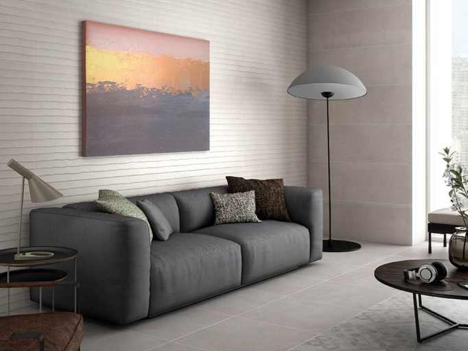 Płytka ścienna mat 40x120 3D biały