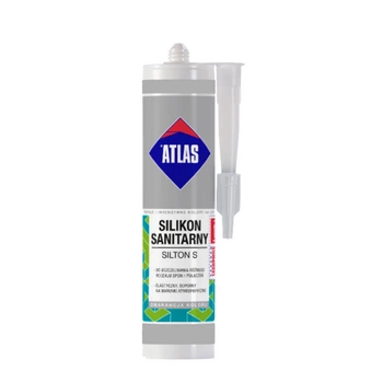 Silikon sanitarny Atlas silton s czarny 204 280ml