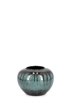 Donica ogrodowa 25cm BOLZANO Cristallo ceramika zielony