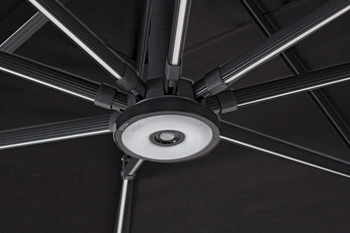 LED osvětlení pro platinu ikonu Challenger Solarflex Garden Deštníky