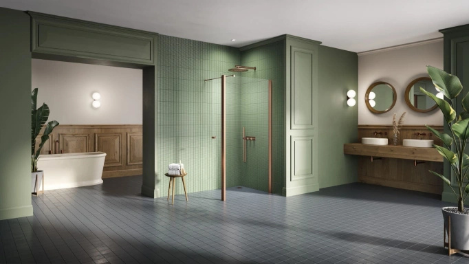 Radaway Cabina Idea Black Kdd Door 80 Right