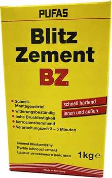 PUFAS cement błyskawiczny 1 kg