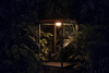 Solární lampa MRS. Anthracite XL SOLAR Coco Teak