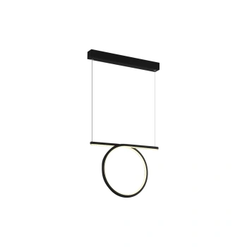 Lampa wisząca MILAGRO Look ML522 czarna - EKSPOZYCJA