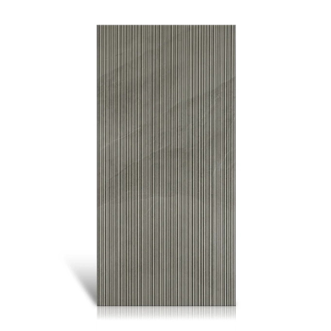 Płytka Impronta Shale Ribbed Ash ścienno-podłogowa mat 60x120 3D szary