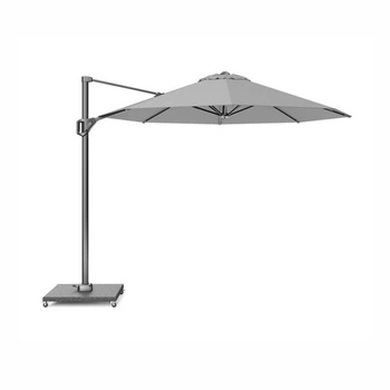 Parasol Ogrodowy Z Regulowanym Kątem Nachylenia Czaszy Voyager T¹ Ø 3m – Light Grey