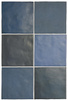 Płytka ścienna EQUIPE MAGMA SEA BLUE 13,2x13,2 cm mat monokolor niebieski 