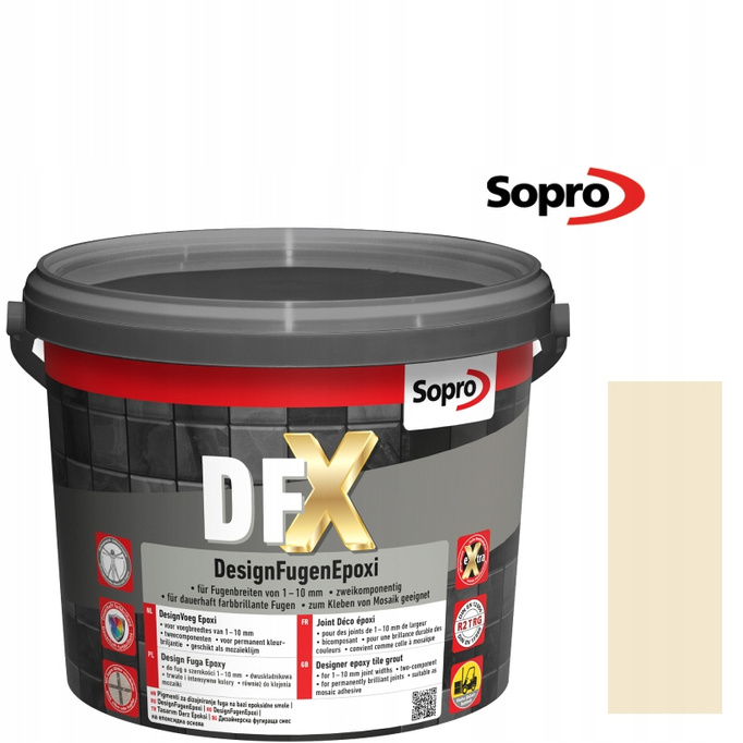 FUGA EPOKSYDOWA DFX DESIGN beżowy jasny 29 Sopro
