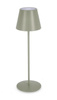 Lampa ogrodowa LED BOLZANO Etna H38 zielona metalowa 