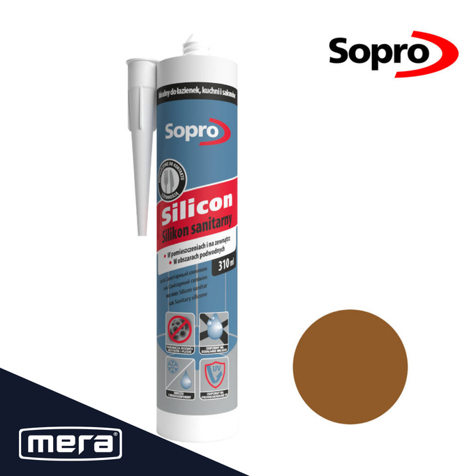 Sopro silikon sanitarny umbra 58 310 ml