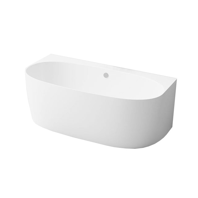 Wanna wolnostojąca przyścienna 158x86 biała Eris DESSI HOME