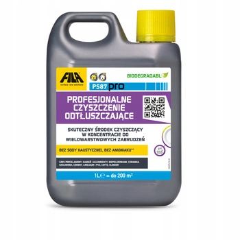 FILA PS87 PRO czyści i odtłuszcza silnie zabrudzone płytki 1l