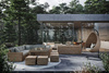 Meble Ogrodowe MILANO IV Royal Piaskowy