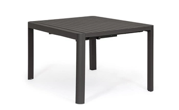 Stół ogrodowy rozkładany BOLZANO Kastello 149x97/149cm antracytowy