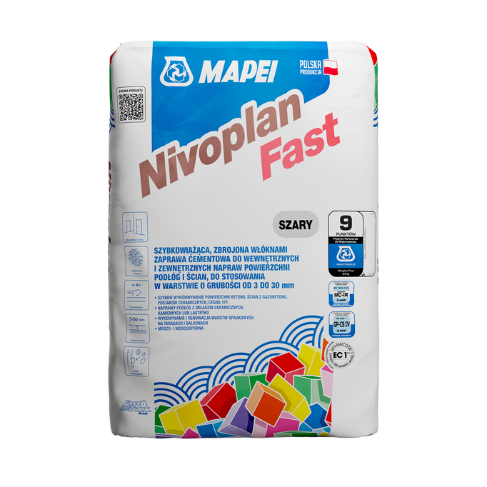 Nivoplan plus vyrovnávací mapa 3-30 mm mapa 25 kg