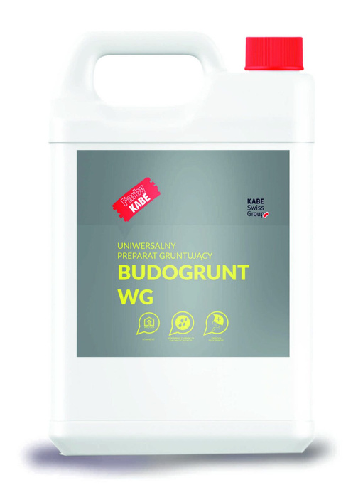 KABE BUDOGRUNT WG – Uniwersalny preparat gruntujący 5l