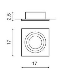 Luminaire zapustil Siro 1 White Azzardo