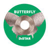 DISTAR Tarcza diamentowa 45x0,6x9,6H Butterfly na mokro