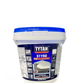 Titan montážní lepidlo Styro oprava pro polystyren bílá 1,5 kg
