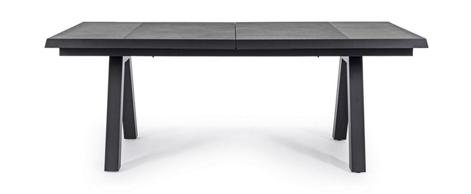 Stół ogrodowy rozkładany BOLZANO Kastor 205x265/103 cm antracytowy - EKSPOZYCJA