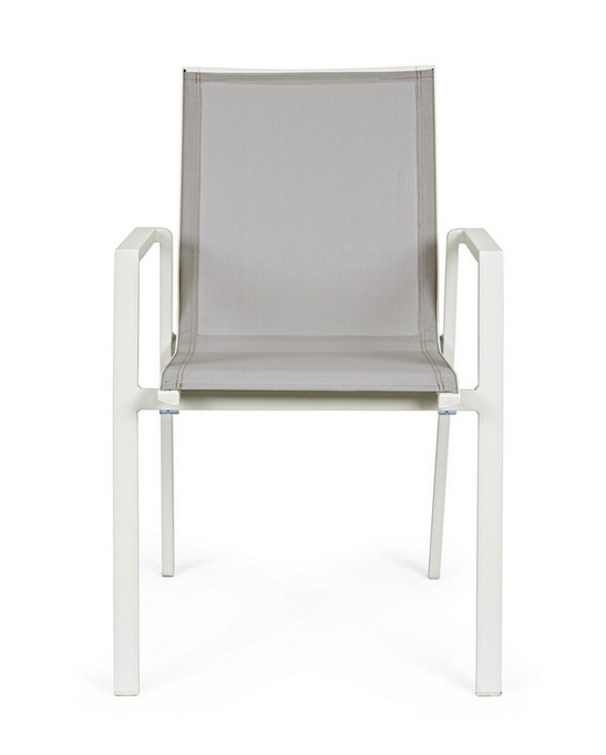 Krzesło ogrodowe BOLZANO Kolli beżowe 56,2 x 60 x 88 cm