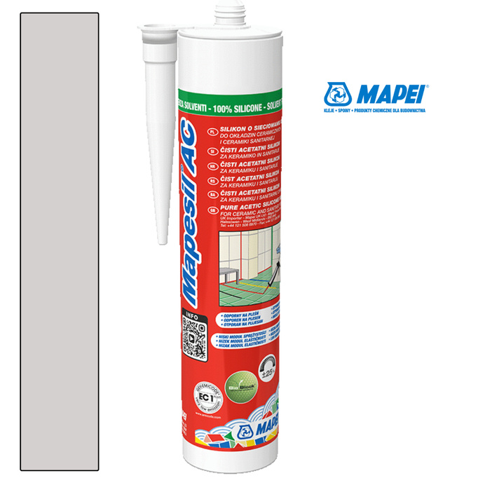 Mapei silikon Mapesil AC manhattan 110 310 ml