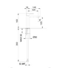 PALAZZANI MONTECARLO Bateria umywalkowa Brushed Dark Nickel H16,3cm
