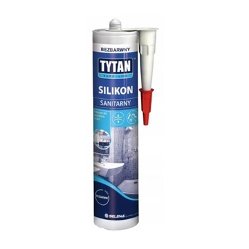 Sanitární silikon bezbarvý euro-line 280ml Titan