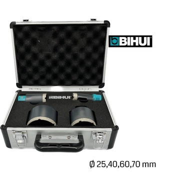 Bihui Drill - Turbo Drill 4pc Holek