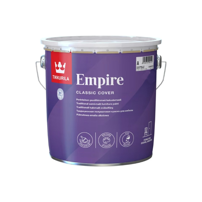 Tikkurila Empire Tiksotropowa farba alkidowa 9l  baza A