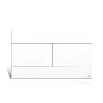 Slim White Mat propláchnutí tlačítka. do rámu OLA 659042