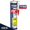 Tytan klej montażowy FIX² CLEAR niewidzialna spoina bezbarwny 290 ml