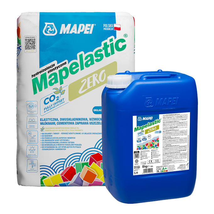 Mapei Mapelastic zestaw hydroizolacji podpłytkowej (składniki A+B) 32kg