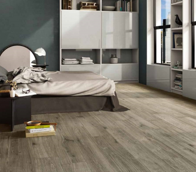 Płytka Novabell Eiche Timber 20x120 ścienno-podłogowa drewnopodobna szary/brązowy