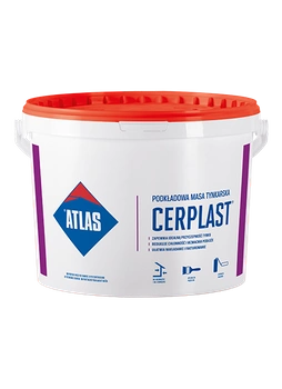 Atlas Cerplast podkładowa masa tynkarska 10kg biała