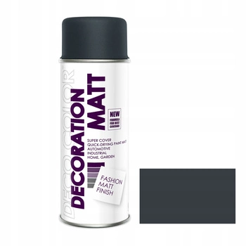 Spray Deco Color Decration Mat Anthracite Ral 7016 400ml 197 016