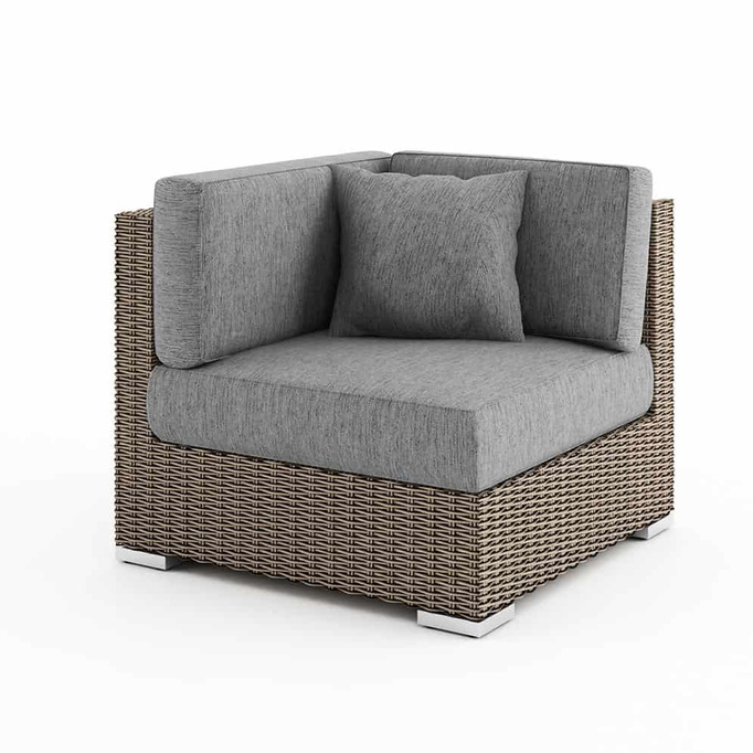 Meble ogrodowe MILANO II Royal Piaskowy + 2 x fotel Milano - EKSPOZYCJA
