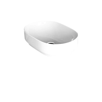 Top -Up Washbasin 60x40cm ovál, lesk, bílý.