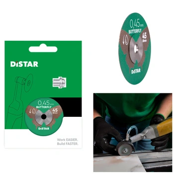 DISTAR Tarcza diamentowa 45x0,45x5,8H z trzpieniem Butterfly na mokro
