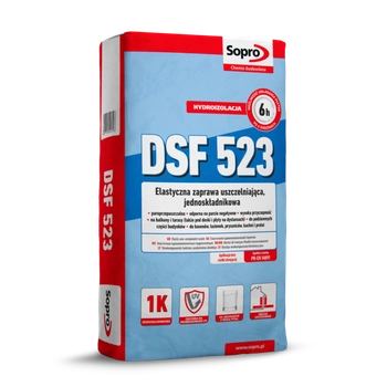 Sopro DSF 523 Elastyczna zaprawa uszczelniająca jednoskładnikowa 20kg