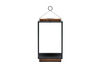 Solární lampa MRS. Anthracite XL SOLAR Coco Teak