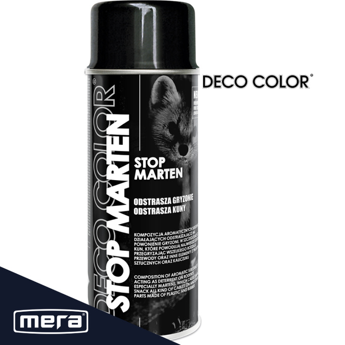 Spray Deco Color Stop Marten Scares 400ml 30760 hlodavců