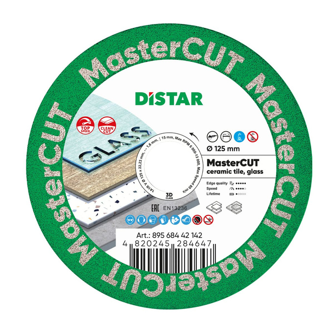 DISTAR Tarcza diamentowa 125mm MasterCUT  89568442142