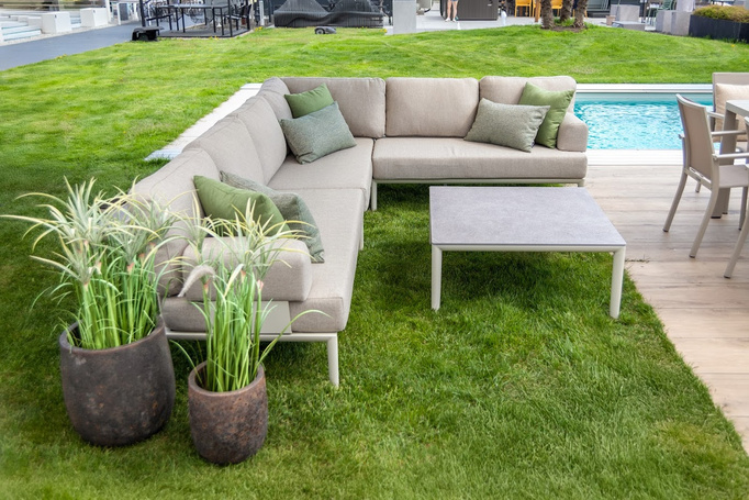 Meble ogrodowe Bolzano GIACOMO aluminium beż