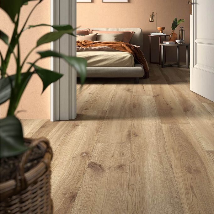 Płytka tarasowa 2cm Panaria Borealis Abisko Natural mat 40x120 drewnopodobna brązowy