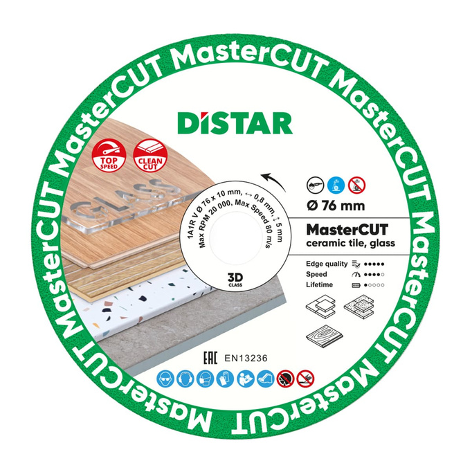 DISTAR Tarcza diamentowa 76mm MasterCUT  87015424052