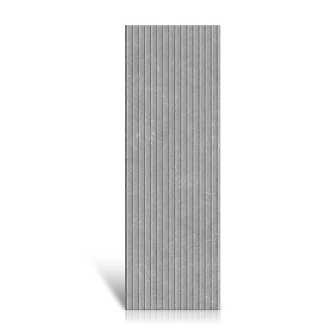 Mat na zeď dlaždice 40x120 3d šedá