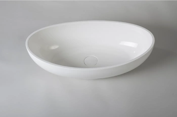 RAVON TULIPANO Umywalka nablatowa  62x33,5x17