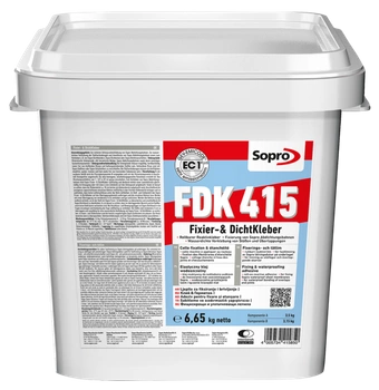 Sopro FDK 415 - vodotěsné lepidlo pro pásky a 2 komponenty Matt 6,65 kg